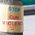Stop Gun Violence Sign